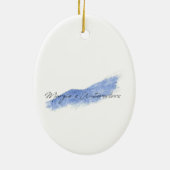 Keramik Weihnachtsschmuck (Hinten)