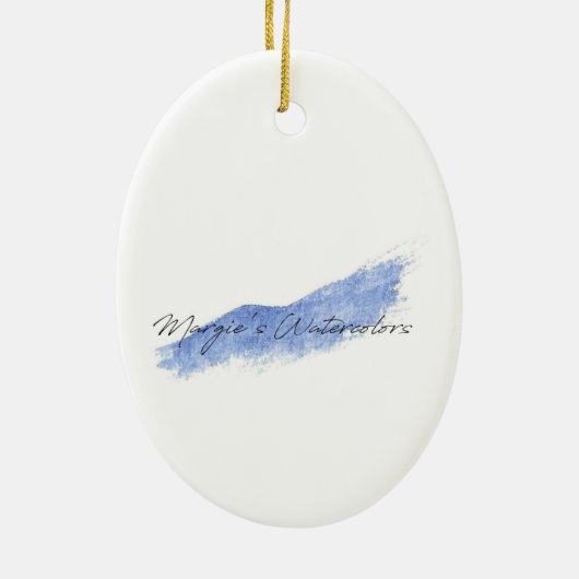 Keramik Weihnachtsschmuck (Hinten)