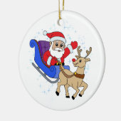 Keramik Weihnachtsschmuck (Links)