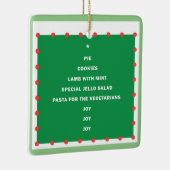 Keramik Weihnachtsschmuck mit Urlaubsmomenten (Rechts)