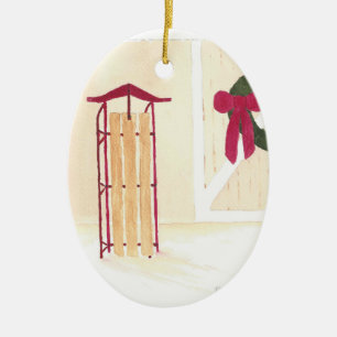 Keramik-Weihnachtsverzierung Keramik Ornament