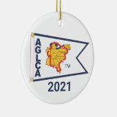 Keramik White Burgee (2021) Ornament (Rechts)