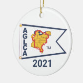 Keramik White Burgee (2021) Ornament (Links)