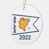 Keramik White Burgee (2022) Ornament (Links)