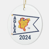 Keramik White Burgee (2024) Ornament (Links)