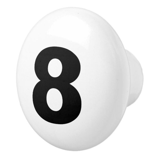 Keramik-Zahl-Griff Keramikknauf (Rechts)