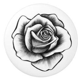 Keramik Zeichn- und Türknopf an der Hauptplatine - Keramikknauf