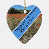 Keramik zum 41. Geburtstag Ornament (Rechts)