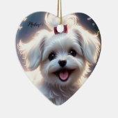 Keramik zur Erinnerung an Haustiere Keramik Ornament (Rechts)