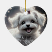 Keramik zur Erinnerung an Haustiere Ornament (Hinten)