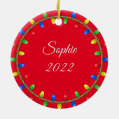 Keramik zur Ornamentierung des Hundes Ornament (Hinten)