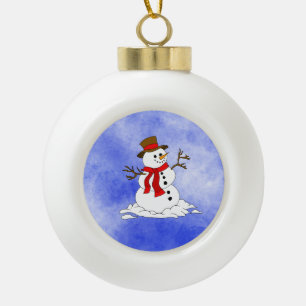 Keramikballornament Keramik Kugel-Ornament