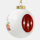 Keramikballornament Keramik Kugel-Ornament (Links)