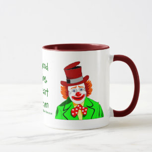 Keramikbecher 'By Blood A King, In Heart A Clown' Tasse