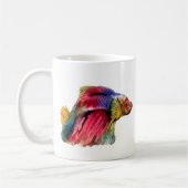 Keramikbecher mit Betta-Fisch-Design Kaffeetasse (Links)