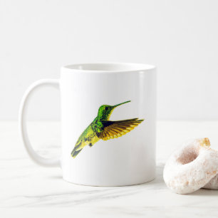 Keramikbecher mit Kolibridesign Kaffeetasse
