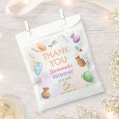 Keramikbemalung-Party Geburtstag Geschenktütchen (Ausgeschnitten)