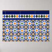 Keramiken aus Granada Poster (Vorne)