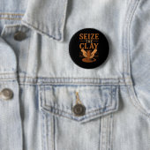 Keramiken der lustigen Töpferei Button (Beispiel)