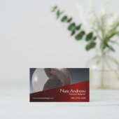 Keramiken "des Tonwaren-Designer-I" - Visitenkarte (Stehend Vorderseite)