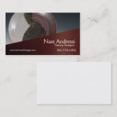 Keramiken "des Tonwaren-Designer-I" - Visitenkarte (Vorne/Hinten)