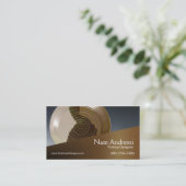 Keramiken "des Tonwaren-Designer-I" - Visitenkarte (Stehend Vorderseite)