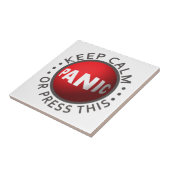 Keramiken mit Panic Button Fliese (Seite)