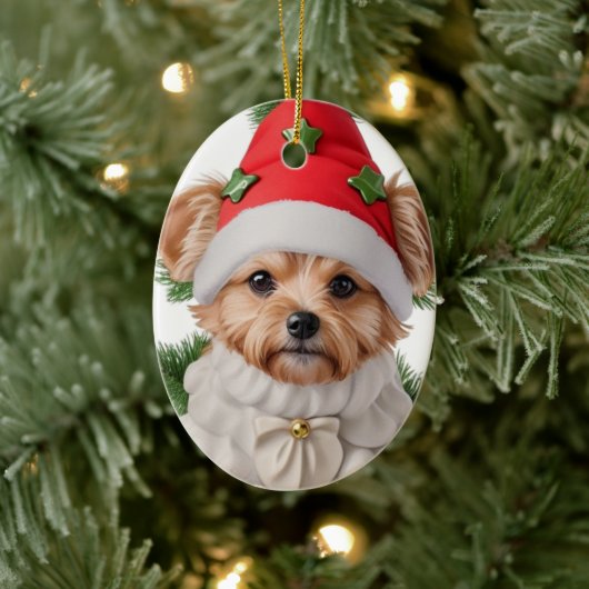 Keramiken Ornamente Der beste Hund Personalisiert  (Baum)