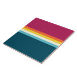 Keramikfliese<br><div class="desc">Hintergrund mit Vintagen Kontraststreifen. Sommerretro Stil Surf Streifen Muster.</div>