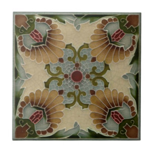 Keramikfliese - Antike Fliesen Jugendstil
