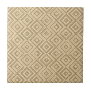 Keramikfliese Beige Braun Streifen