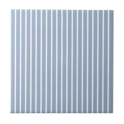 Keramikfliese Blau gestreift (Vorderseite)