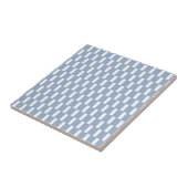 Keramikfliese Blau gestreift Quadratisch (Seite)