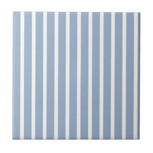 Keramikfliese Blaue Streifen