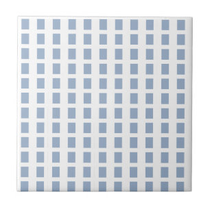 Keramikfliese Blaue Streifen Quadrat