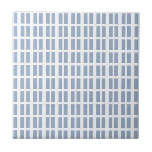 Keramikfliese Blaue Streifen Quadrate