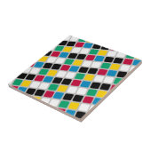 Keramikfliese Bunte Farben Quadratisch (Seite)