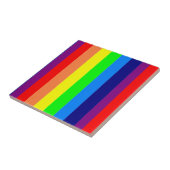 Keramikfliese Bunte Farben Streifen (Seite)