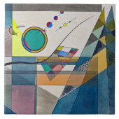 KERAMIKFLIESE - "Grün" - Wassily Kandinsky (Vorderseite)