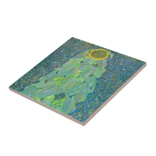 KERAMIKFLIESE: GUSTAV KLIMT: SUNFLOWER FLIESE (Seite)