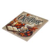 Keramikfliese „Hallo Oktobrrr“ – Herbstliche Deko (Seite)