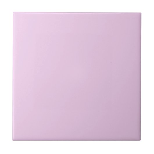 Keramikfliese Helllila Quadrat (Vorderseite)