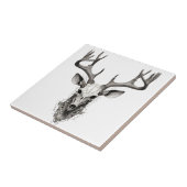 Keramikfliese Hirsch Hirschkopf designe  (Seite)