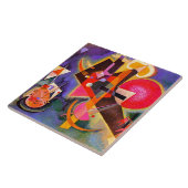 KERAMIKFLIESE - "In Blau" - Wassily Kandinsky (Seite)