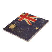 Keramikfliese mit altem Design der australischen F (Seite)