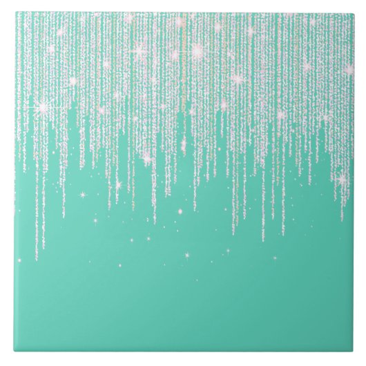 Keramikfliese mit Glitzereffekt (Vorderseite)