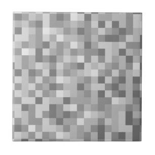 Keramikfliese mit Quadratmuster