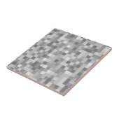 Keramikfliese mit Quadratmuster (Seite)