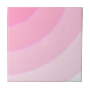 Keramikfliese mit rosa Wirbeln