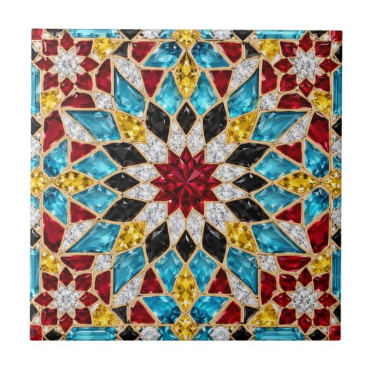 Keramikfliese Moroccan Zellige (Vorderseite)